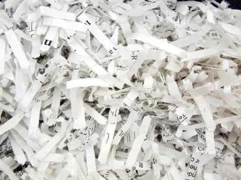 Shredded paper Stock Photos