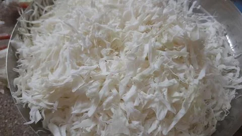 Shredded White Vegetable Stock Photos