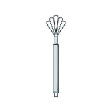 Shredder coconut scraper tool cartoon vector illustration Stock Illustration