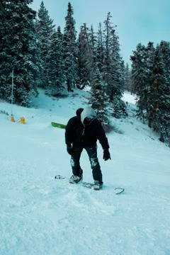 Shredding Slopes 库存照片