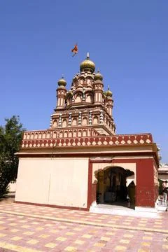 Shree Devdeveshwar temple on top of Parvati hill ; Pune ; Maharashtra ; In... Stock Photos