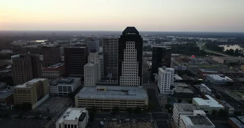 Shreveport Sunset Stock Footage 120040829