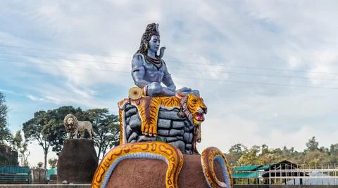 Shri Chamunda Devi Mandir, Padar, Dharamshala, Himachal Pradesh Foto stock