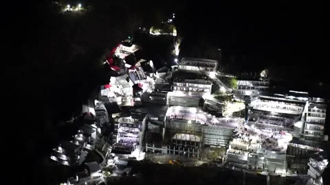 Shri Mata Vaishno Devi Mandir Temple at Katra Jammu and Kashmir India Stock Footage 271560126