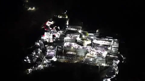 Shri Mata Vaishno Devi Mandir Temple at Katra Jammu and Kashmir India Stock Footage 271561348