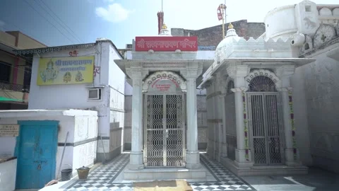 Shri Satyanarayan and Ramnarayan Temples Stock Footage 314147101