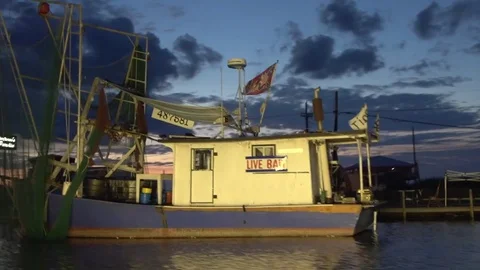 Shrimp Boat 動画素材 84864641