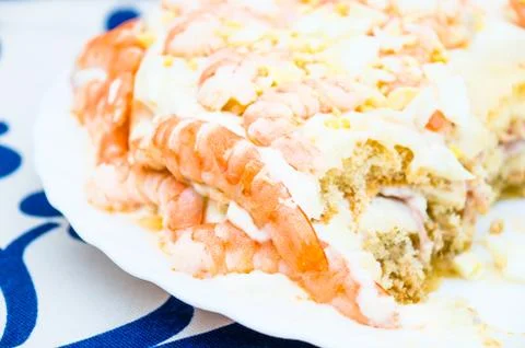 Shrimp cake Stock Photos