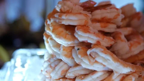 Shrimp cocktail close cool Video stock 107245290