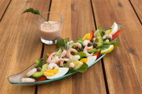 Shrimp cocktail Stock Photos