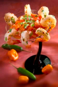Shrimp Cocktail Stock Photos