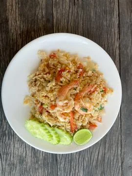 Shrimp Fried Rice Stock Photos