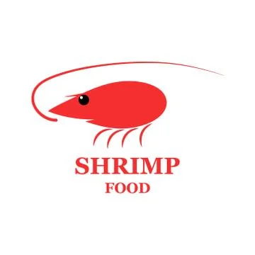 Shrimp head icon vector illustration Stock Illustration