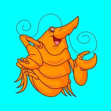 Shrimp Stock Illustration