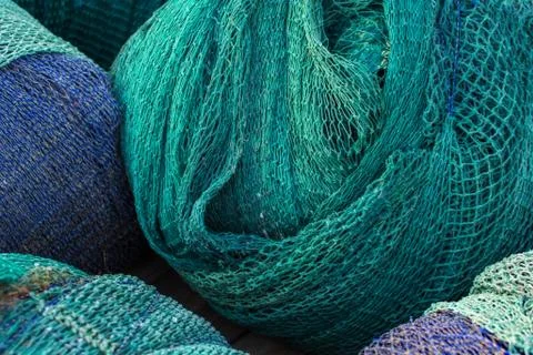 Shrimp Nets for Texture Stock Photos