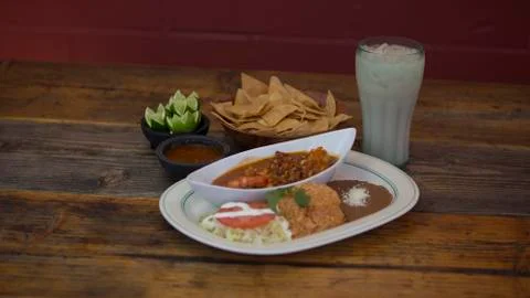 Shrimp Platter Foto stock