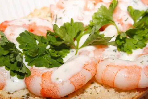 Shrimp snack Stock Photos