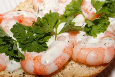 Shrimp snack Stock Photos