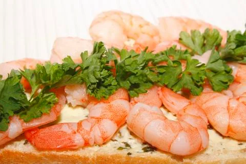 Shrimp snack Stock Photos