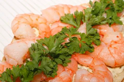 Shrimp snack Stock Photos