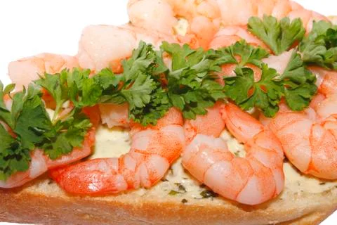 Shrimp snack Stock Photos