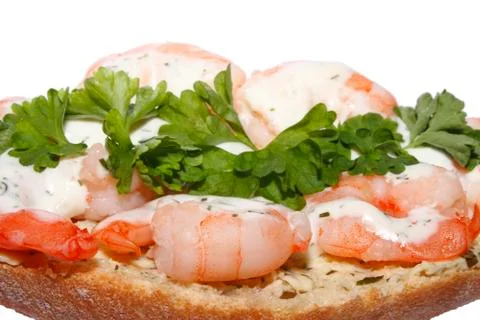 Shrimp snack Stock Photos