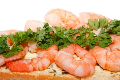 Shrimp snack Stock Photos