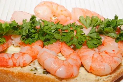 Shrimp snack Stock Photos