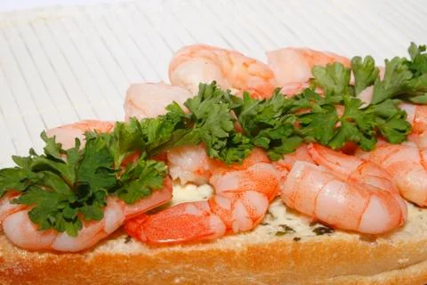 Shrimp snack Stock Photos