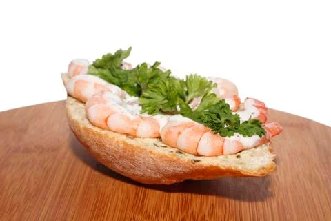 Shrimp snack Stock Photos