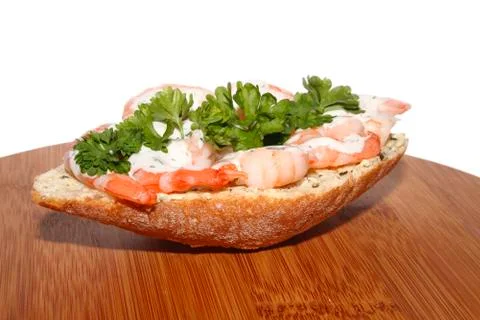 Shrimp snack Foto stock