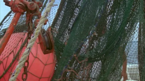 Shrimping Stock Footage 86405501