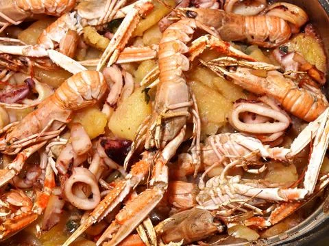 Shrimps Stock Photos