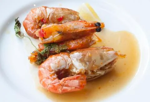 Shrimps Foto stock