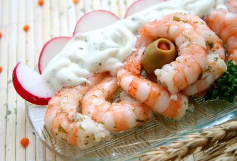 Shrimps Stock Photos