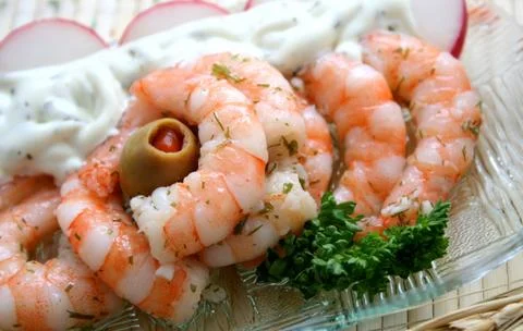 Shrimps Stock Photos