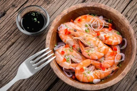 Shrimps Stock Photos