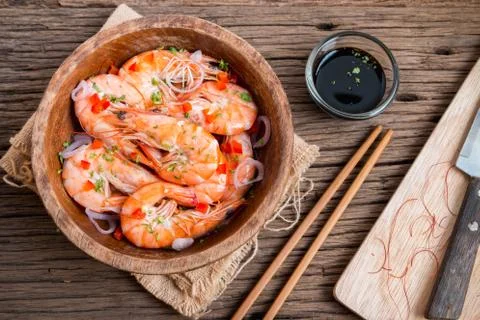 Shrimps Stock Photos