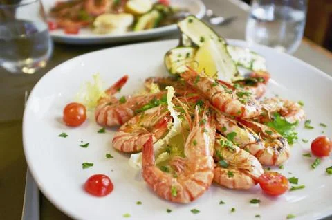 Shrimps Stock Photos