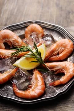 Shrimps Fotos Stock