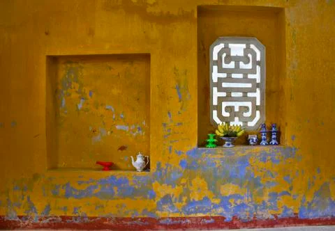 Shrine in Hoi An Foto stock