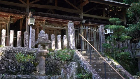 Shrine, Nara in Japan. Stock Footage 115877060