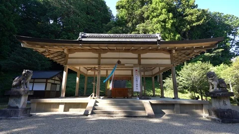 Shrine, Nara in Japan. Stock Footage 115877203