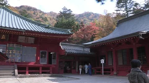 Shrines of Nikko Video stock 12437219