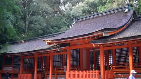 The shrines of Oita prefecture in October, 2019. 動画素材 117282919