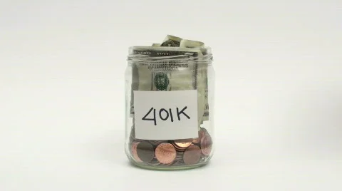 Shrinking 401k funds - HD  Stock Footage 459381