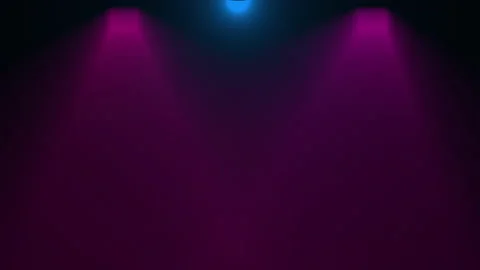 Shrinking and expanding blue light and constant purple light Видео 313001870