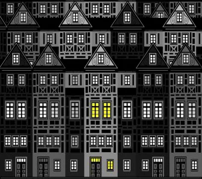 Shrinking City Stock Illustration