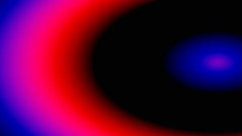 Shrinking Ring of Bright Colors Moving Around Frame Video stock 143893493