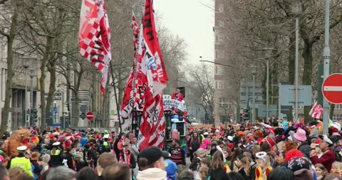 Shrove Monday procession Vidéo 233692083